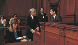 people on courtroom